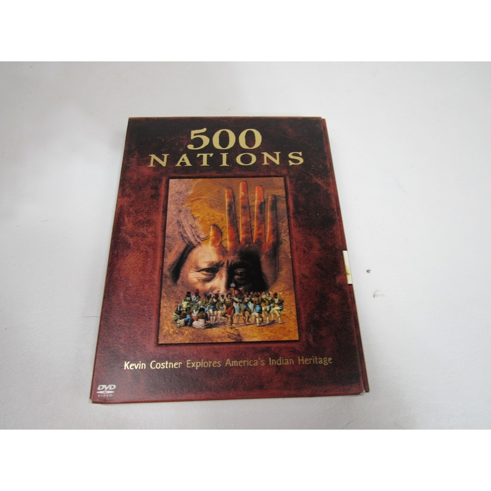 500 Nations Kevin Costner Explores America's Indian Heritage 4-Disc DVD Set